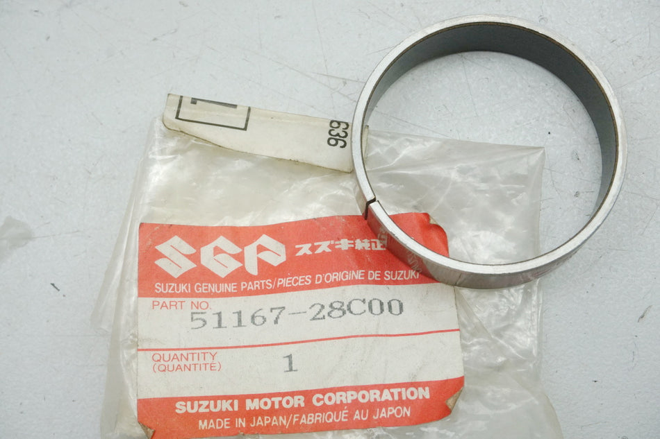 Suzuki Führungsbuchse Gleitlager Gabel original 51167-28C00 (51167-26E10) - NEU