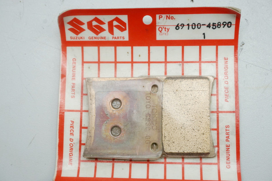 Pastillas de freno Suzuki 69100-45890 (69100-26830) VX800 - NUEVAS