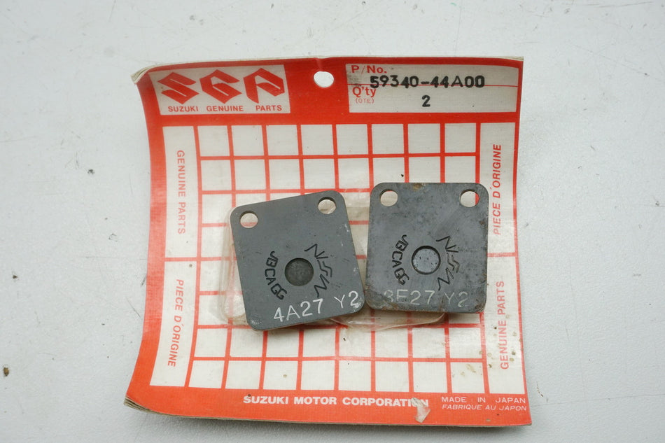 Pastillas de freno delanteras Suzuki 59340-44A00 (59300-44870) - NUEVAS