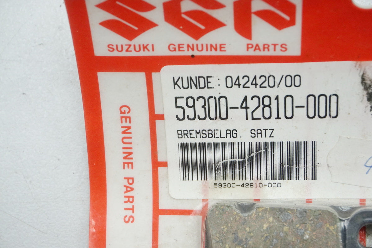 Suzuki Bremsklötze Bremsbeläge 59300-42810 (59100-38870) DR LT - NEU