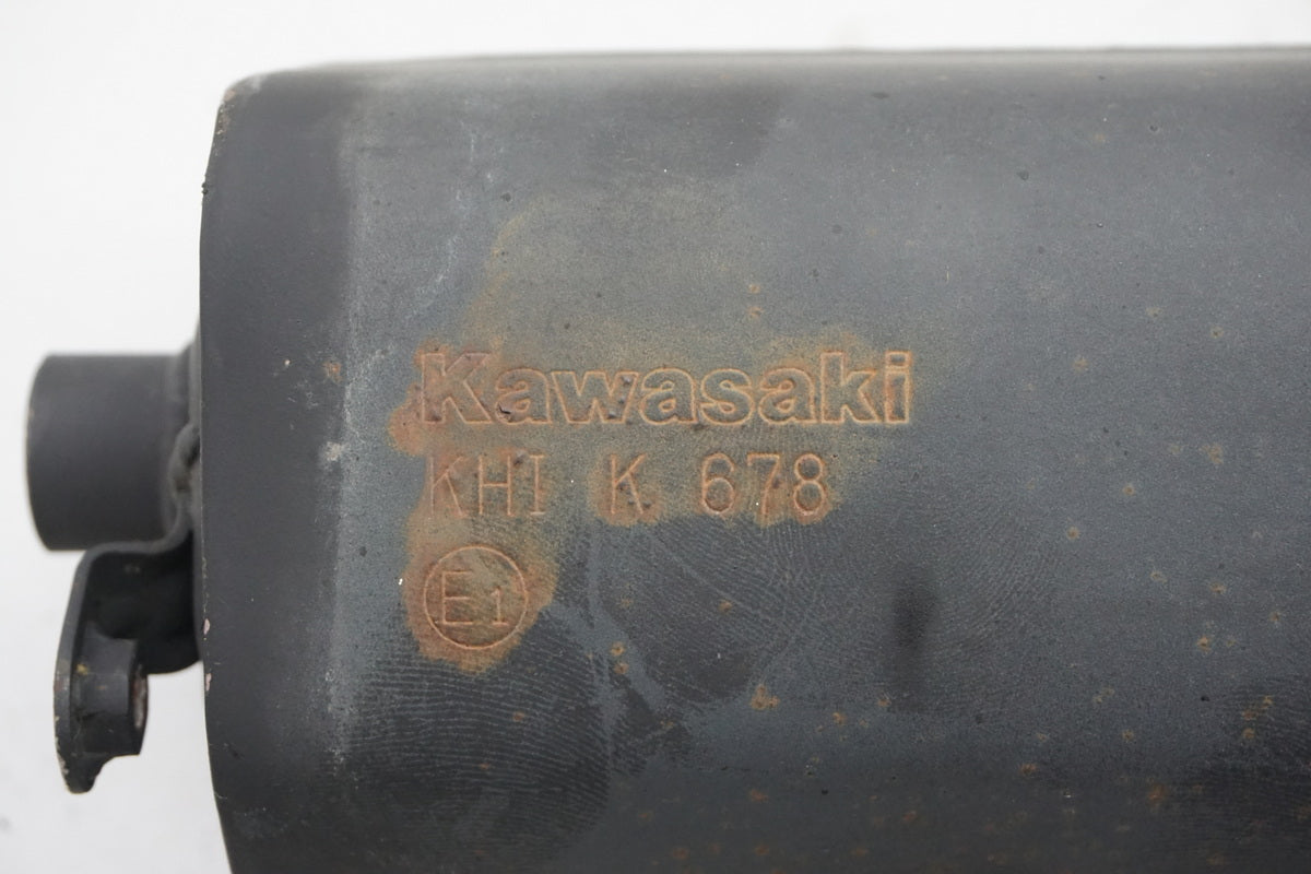 KAWASAKI BX 125 A NINJA Auspuff original Schalldämpfer KHI K 678 Exhaust