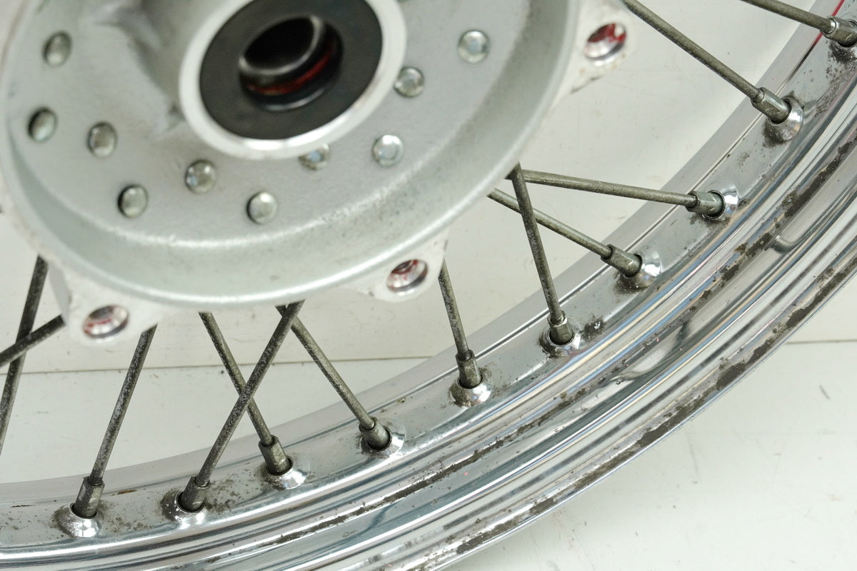Kawasaki EL 252 EL 250B Eliminator Felge vorn Vorderrad unfallfrei Nabe J17x2.15