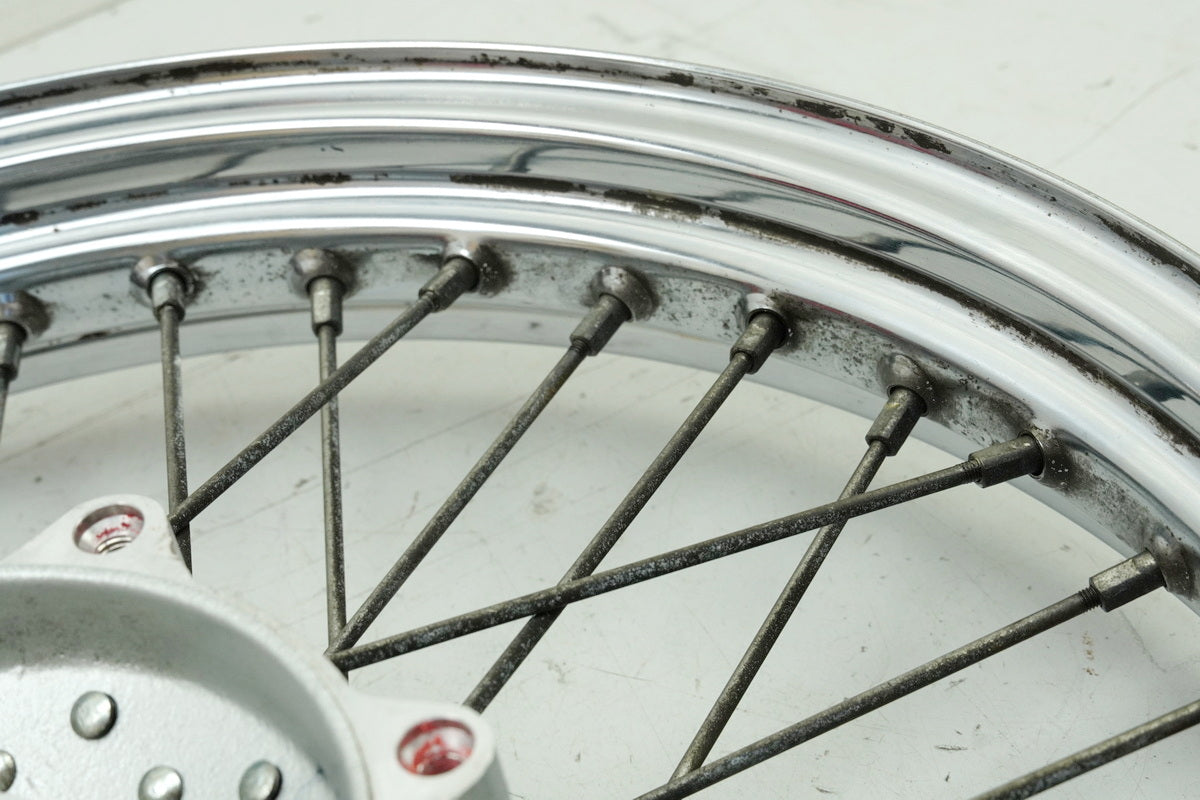 Kawasaki EL 252 EL 250B Eliminator Felge vorn Vorderrad unfallfrei Nabe J17x2.15