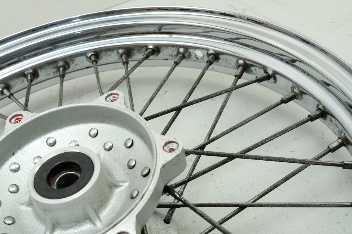 Kawasaki EL 252 EL 250B Eliminator Felge vorn Vorderrad unfallfrei Nabe J17x2.15