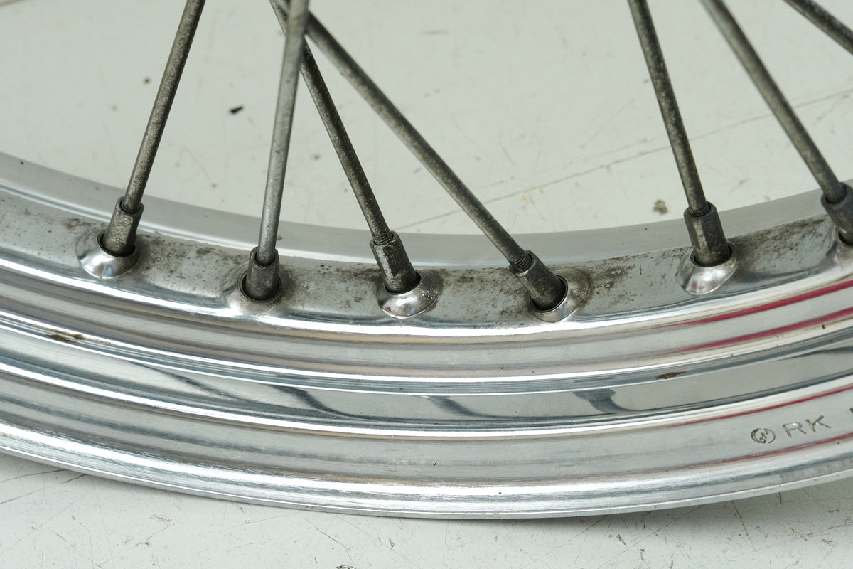 Kawasaki EL 252 EL 250B Eliminator Felge vorn Vorderrad unfallfrei Nabe J17x2.15