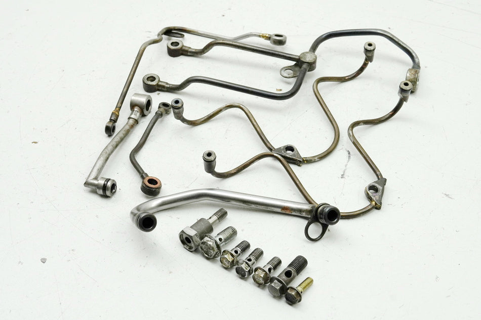 KAWASAKI EN 500 EN 500 A Oil Lines for Engine Oil Line Banjo Bolt