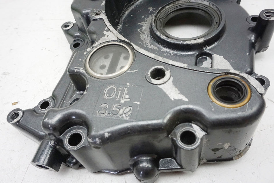 KAWASAKI GPZ 1100 ZXT10E Tapa motor izquierda Cubierta piñón caja de cambios Aceite