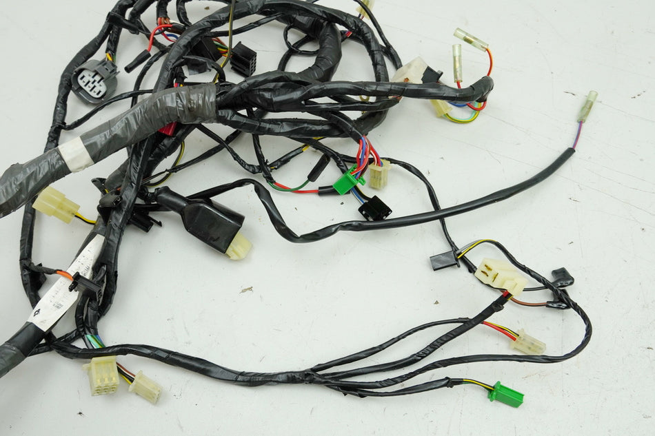 KAWASAKI ZZR 1100 D ZXT10D Ramal de cables Mazo de cables principal 7932km 260301179
