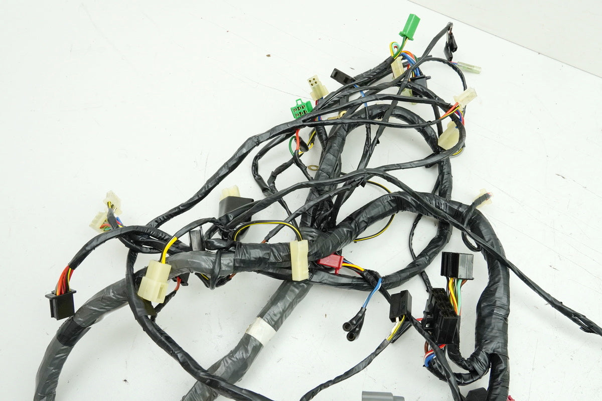 KAWASAKI ZZR 1100 D ZXT10D Ramal de cables Mazo de cables principal 7932km 260301179