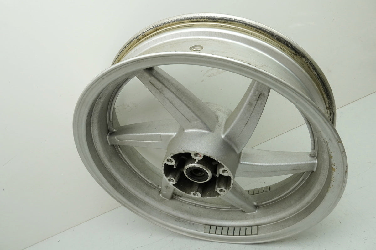 HYOSUNG GT 650 R N S - Rear rim rear wheel J 17 x MT 4.50 accident-free silver