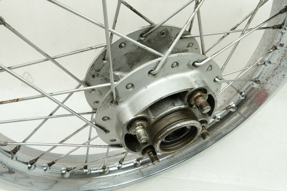YAMAHA RD 250 1A2 Felge hinten Hinterrad Hinterradfelge Nabe Speichen unfallfrei
