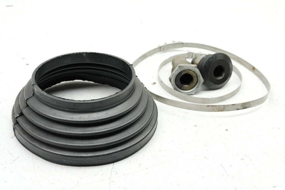 BMW R 850 R 259 Schrauben Fixierung Kardan Schwinge hi. Bolzen Faltenbalg Gummi