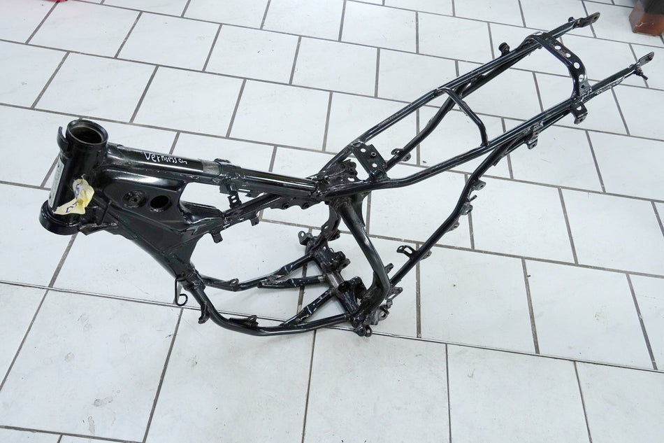 YAMAHA DT 125 R 4BL Rahmen & Brief Dokumente Frame Vermessungsprotokoll