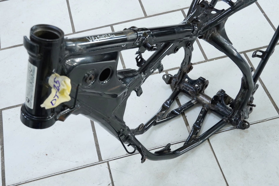 YAMAHA DT 125 R 4BL Rahmen & Brief Dokumente Frame Vermessungsprotokoll