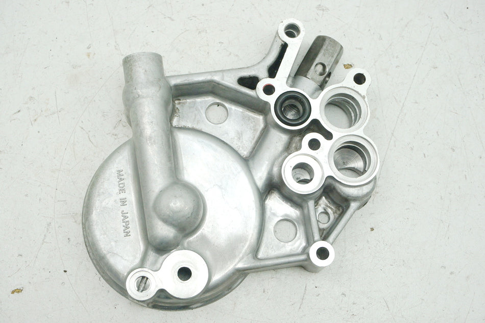 KAWASAKI GPZ 1100 ZXT10E Gehäuse Ölfilter Flansch Anschluß Motordeckel Cover Deckel