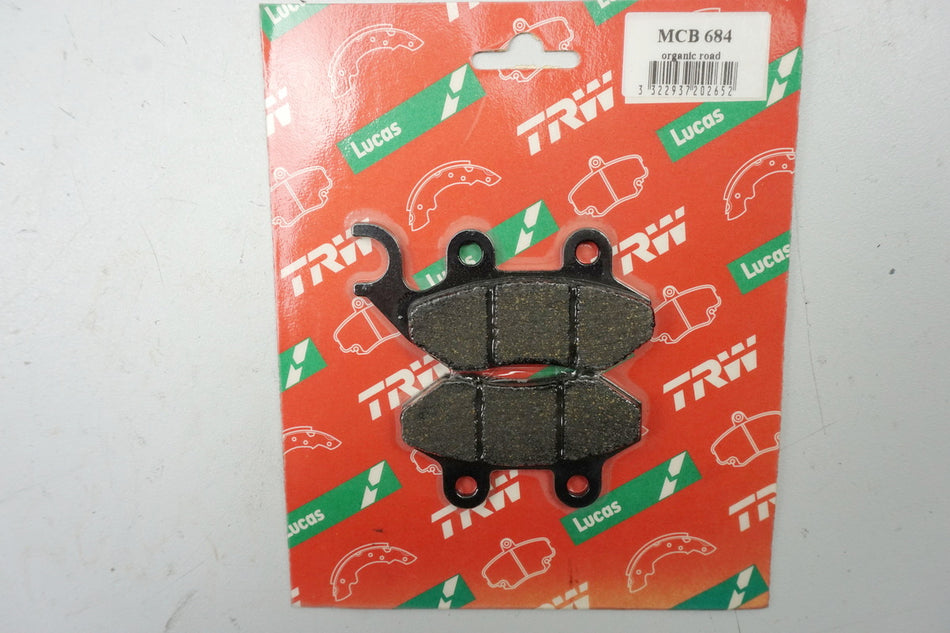 Pastillas de freno Lucas TRW MCB 684 originales Cagiva Peugeot - NUEVO