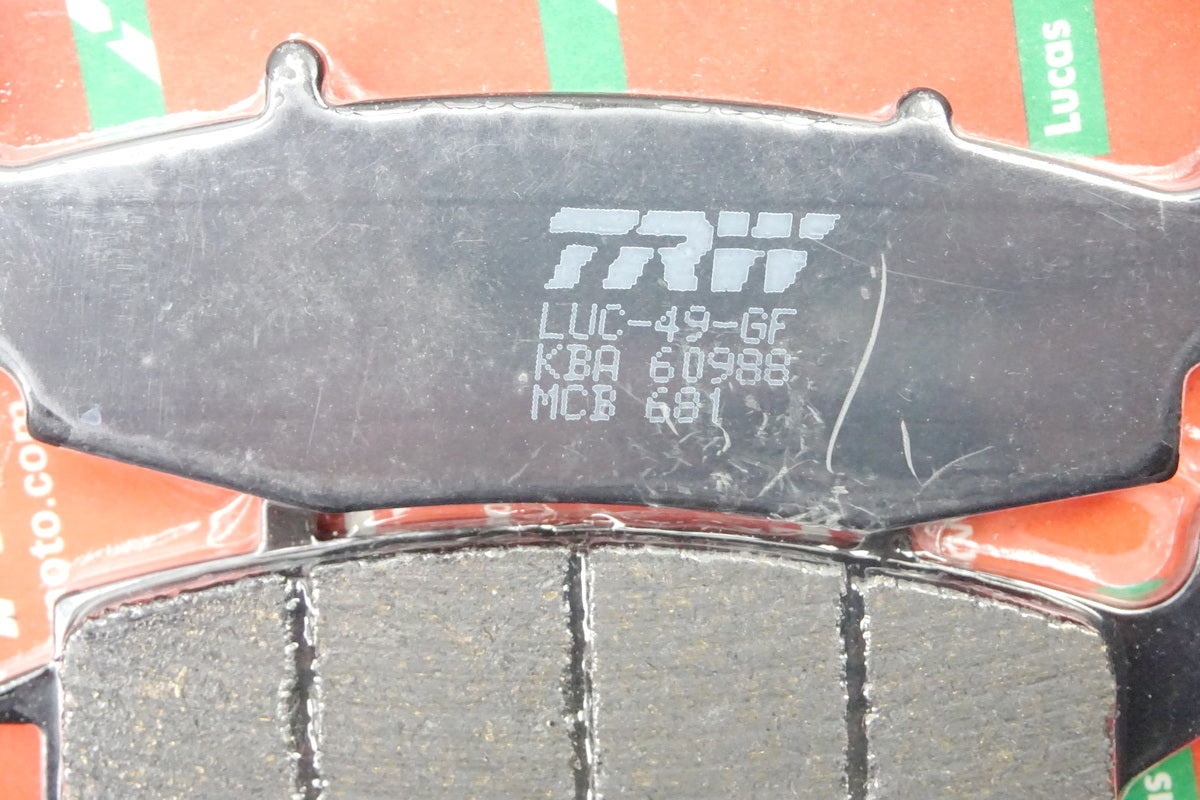Pastillas de freno originales Lucas TRW MCB681 Kawasaki Suzuki - NUEVAS