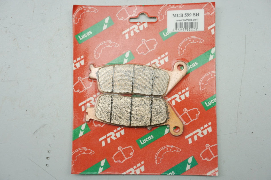 Pastillas de freno originales Lucas TRW MCB 599 SH Honda Triumph - NUEVO