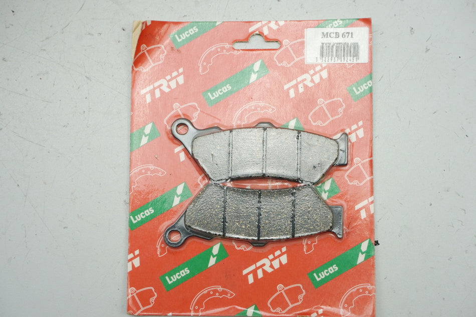 Pastillas de freno Lucas TRW MCB 671 originales Aprilia BMW Ducati - NUEVO