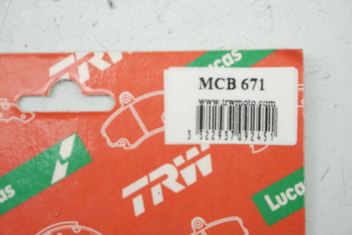 Pastillas de freno Lucas TRW MCB 671 originales Aprilia BMW Ducati - NUEVO