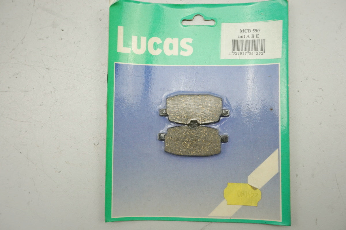 Pastillas de freno Lucas MCB590 originales con ABE Hyosung Yamaha - NUEVO