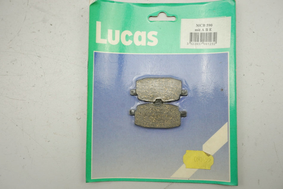 Pastillas de freno Lucas MCB590 originales con ABE Hyosung Yamaha - NUEVO