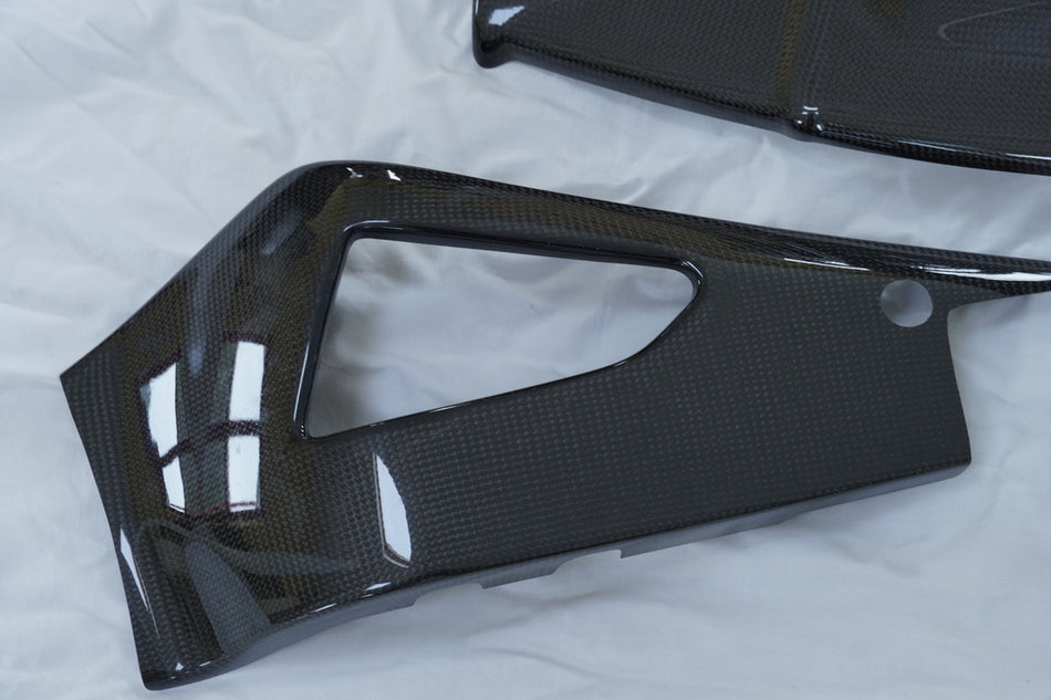 YAMAHA YZF R1 RN22 Protector de Chasis Tapa Carbono Marco Cubierta Basculante Embellecedor