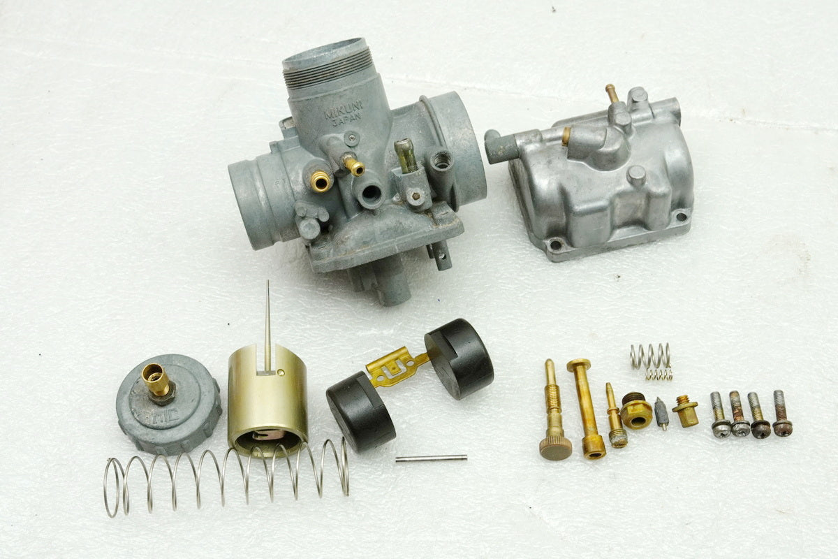 YAMAHA RD 250 1A2 carburador derecho Mikuni válvula de gas limpiado por ultrasonidos