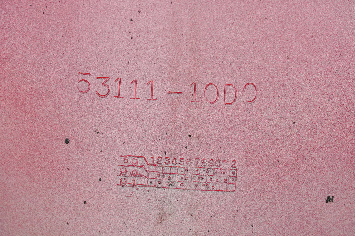 SUZUKI GSF 400 GK75B Bandit Kotflügel vorn Fender Schutzblech - rot 53111-10D0