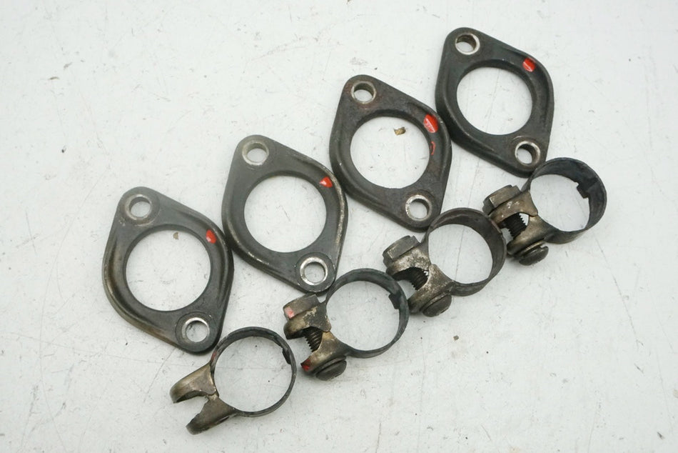 BMW K 100 RS Soporte Colector Abrazaderas Placa de presión Soporte
