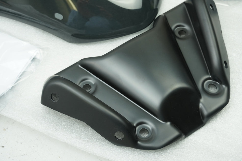 YAMAHA MT07 RM04 Ermax Cúpula Parabrisas negra NUEVO