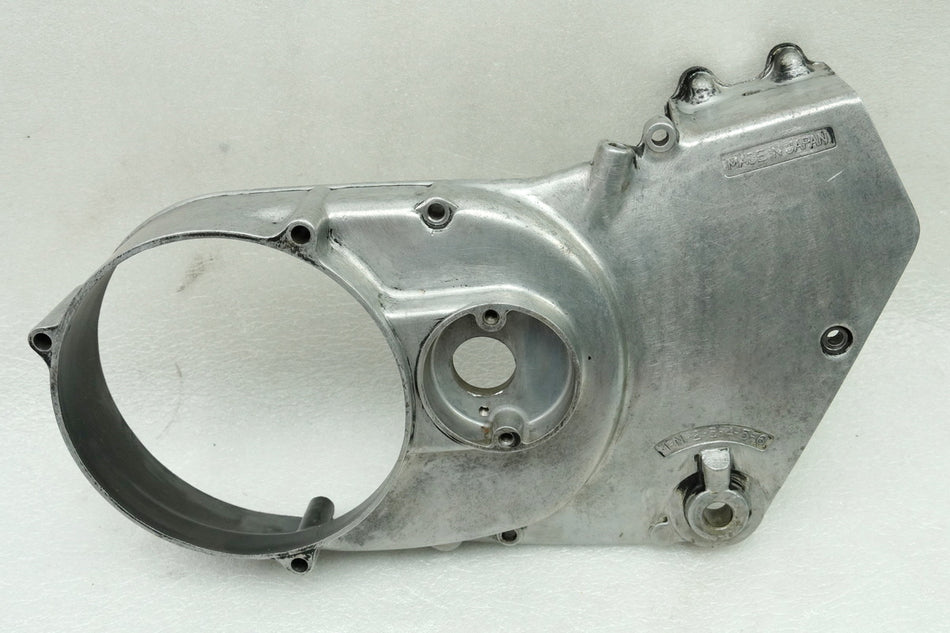 YAMAHA RD 250 1A2 Tapa de motor izquierda Cubierta de motor Cárter Tapa del piñón