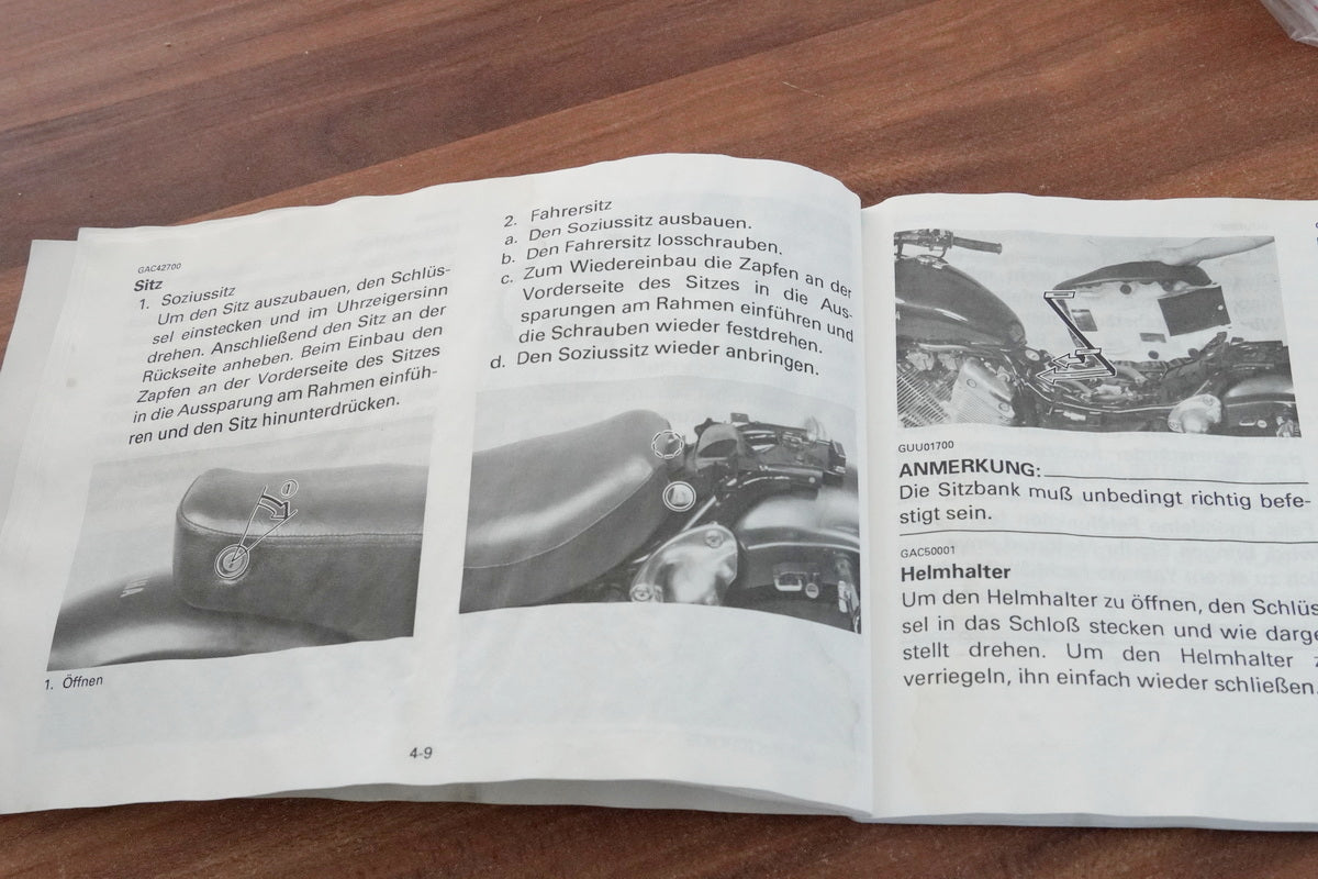 MANUAL DE INSTRUCCIONES YAMAHA XV 535 S / XV 500 S 3BT (3BT-28199-G0)