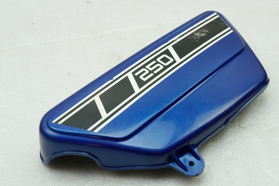 YAMAHA RD 250 1A2 Tapa lateral derecha Cubierta Embellecedor Marco Carenado