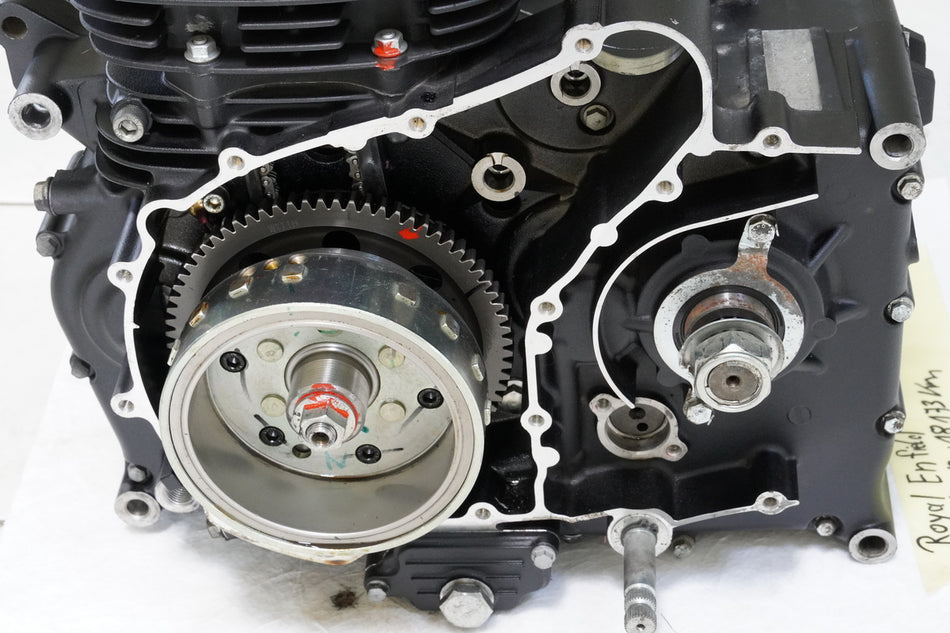Royal Enfield Himalayan Motor Engine Kurbelwelle Zylinderkopf Getriebe  18173 km