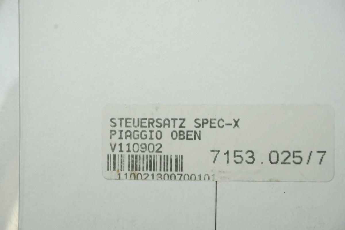 Steuersatz Lenkkopflager SPEC-X 7153.025/7für Piaggio - NEU