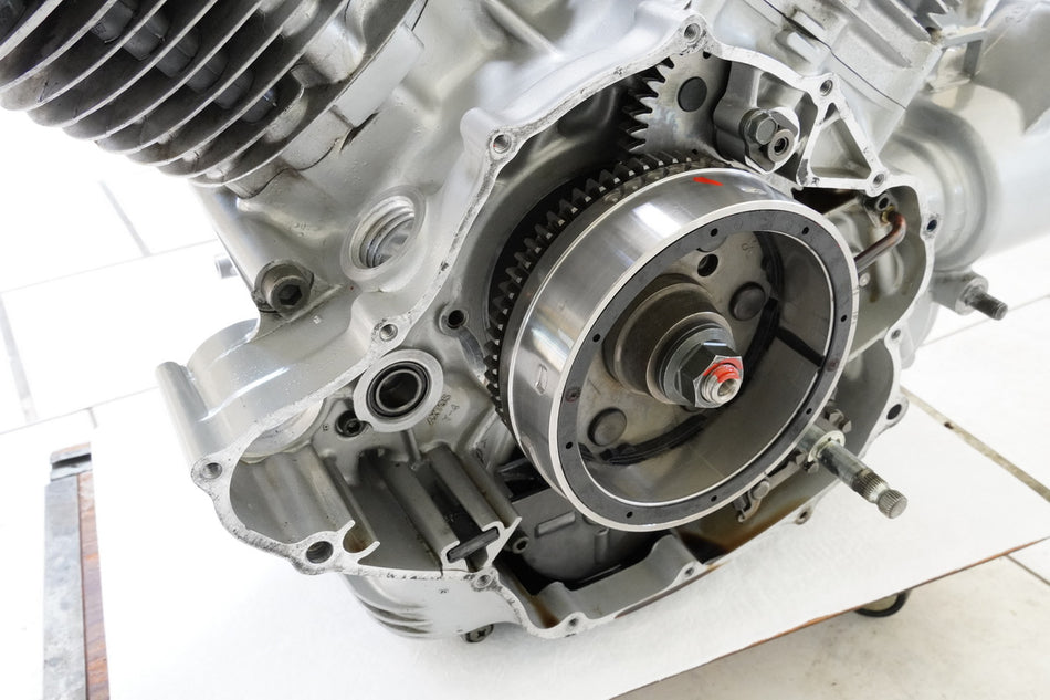 YAMAHA XV 750 4PW VIRAGO Motor Engine Kurbelwelle Zylinderkopf Getriebe
