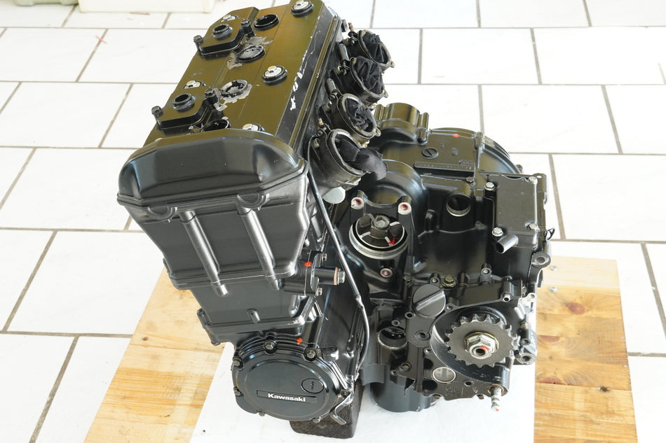 KAWASAKI ZZR 1100 D ZXT10D G Motor Kurbelwelle Zylinderkopf Getriebe 41900 km