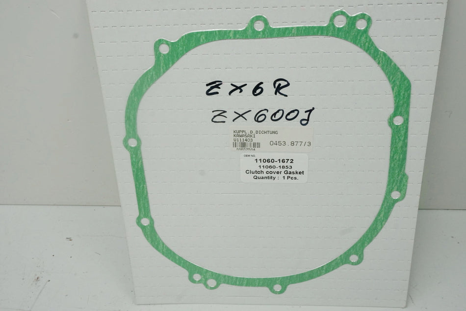 Dichtung Kupplungsdeckel Gehäusedeckel 11060-1672 11060-1853 ZX6R ZX600J - NEU