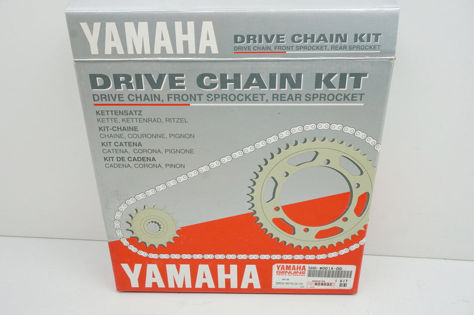 Yamaha Kettenkit Satz Chain Sprocket Set original 5H0-W001A-00 SR125 - NEU