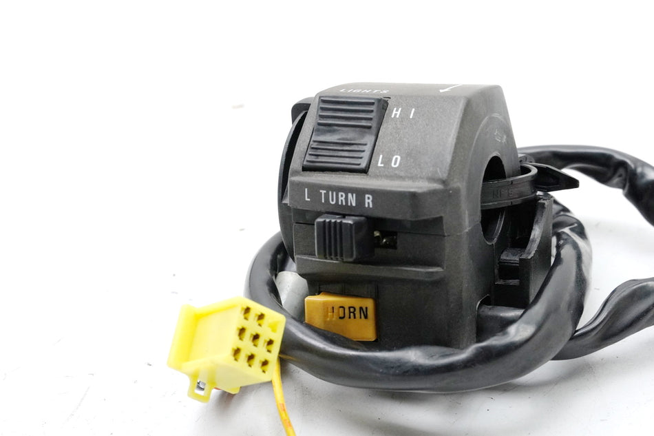 SUZUKI GSF 400 GK75B Bandit, interruptor de manillar izquierdo, interruptor de luz, palanca de estrangulador