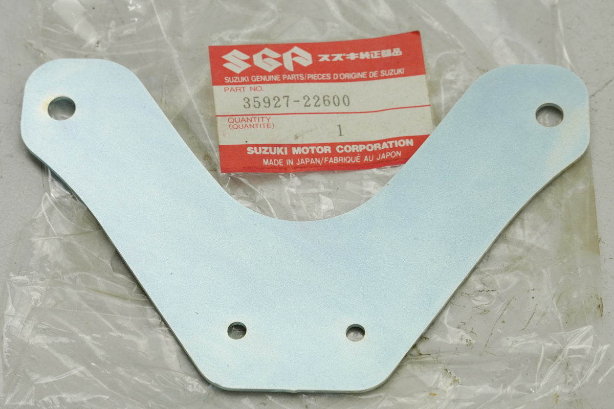 Suzuki Placa de soporte luz trasera Soporte original Van Van 35927-22600-000 NUEVO