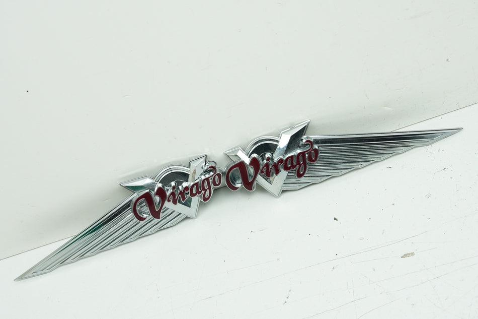 YAMAHA XV 1100 3LP - 750 4PW VIRAGO Tapa emblema del depósito cubierta embellecedor
