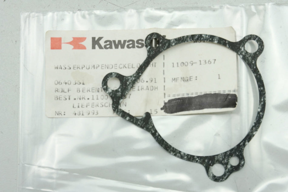 Kawasaki Junta Tapa Bomba de Agua Bomba de Agua 11009-1367 KLR 500 600 - NUEVO