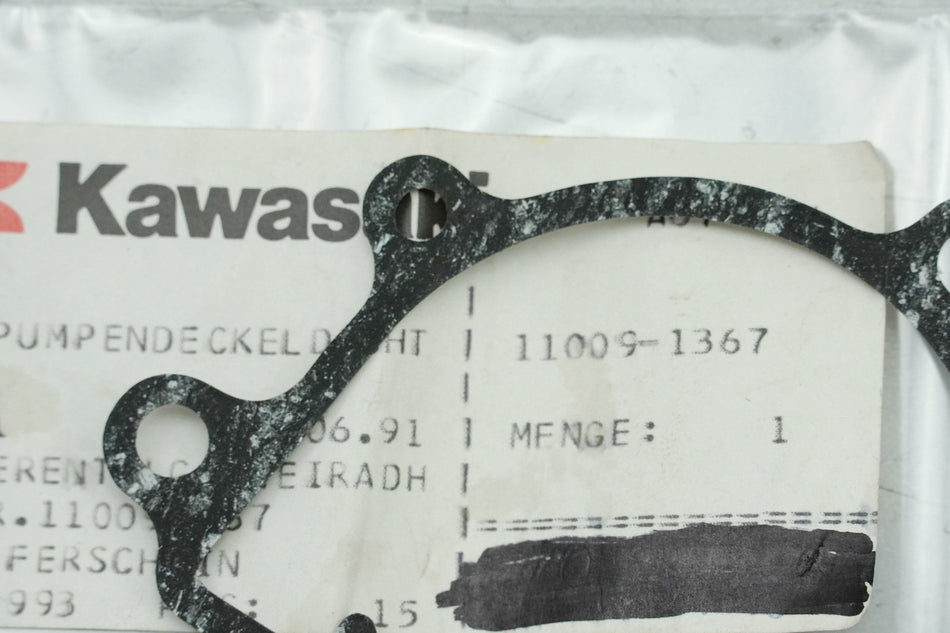 Kawasaki Junta Tapa Bomba de Agua Bomba de Agua 11009-1367 KLR 500 600 - NUEVO