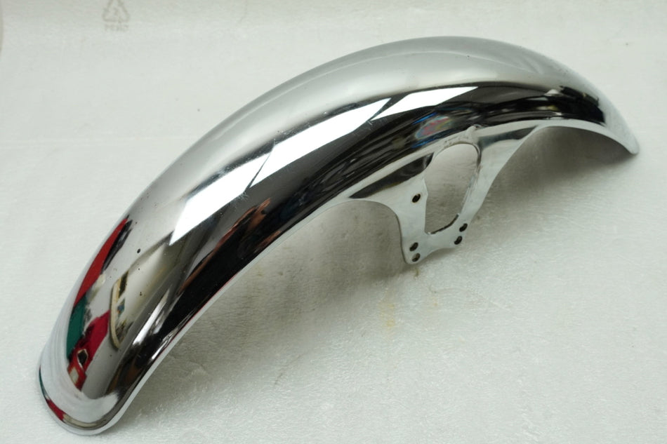 YAMAHA RD 250 1A2 guardabarros delantero original Fender guardabarros cubierta cromo