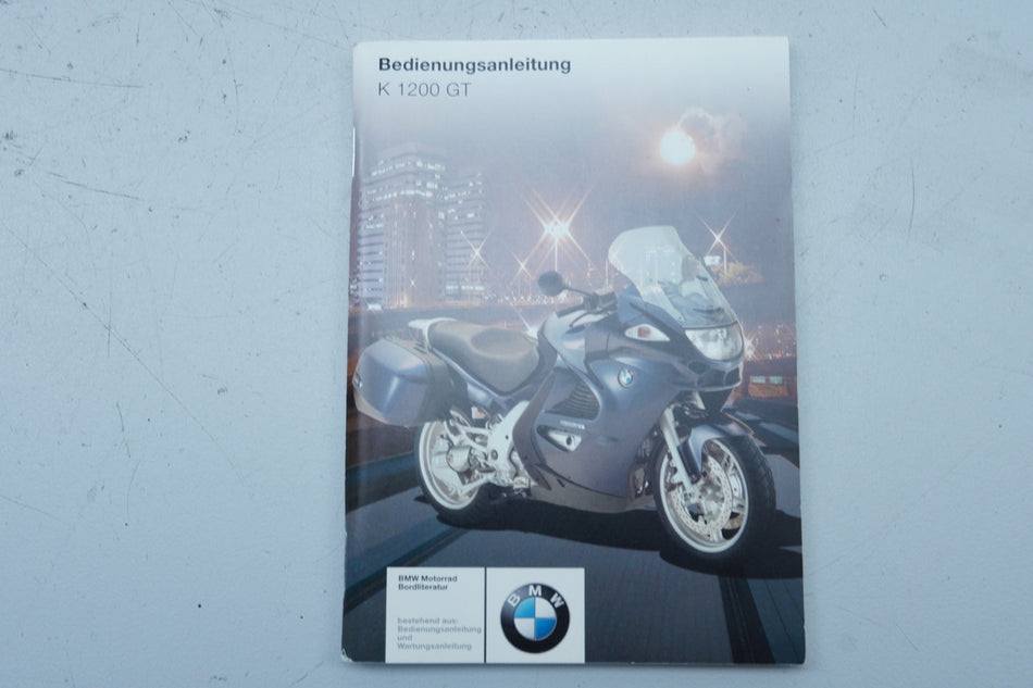 BMW K 1200 GT K12 Manual de instrucciones