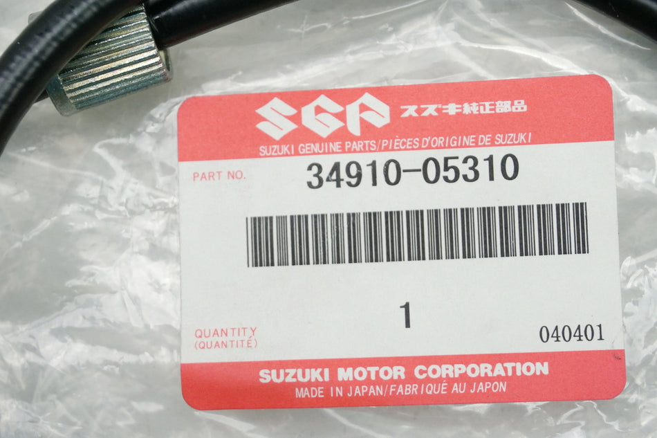 Suzuki Cable de Velocímetro Original 34910-05310 GN125 TU125 - NUEVO
