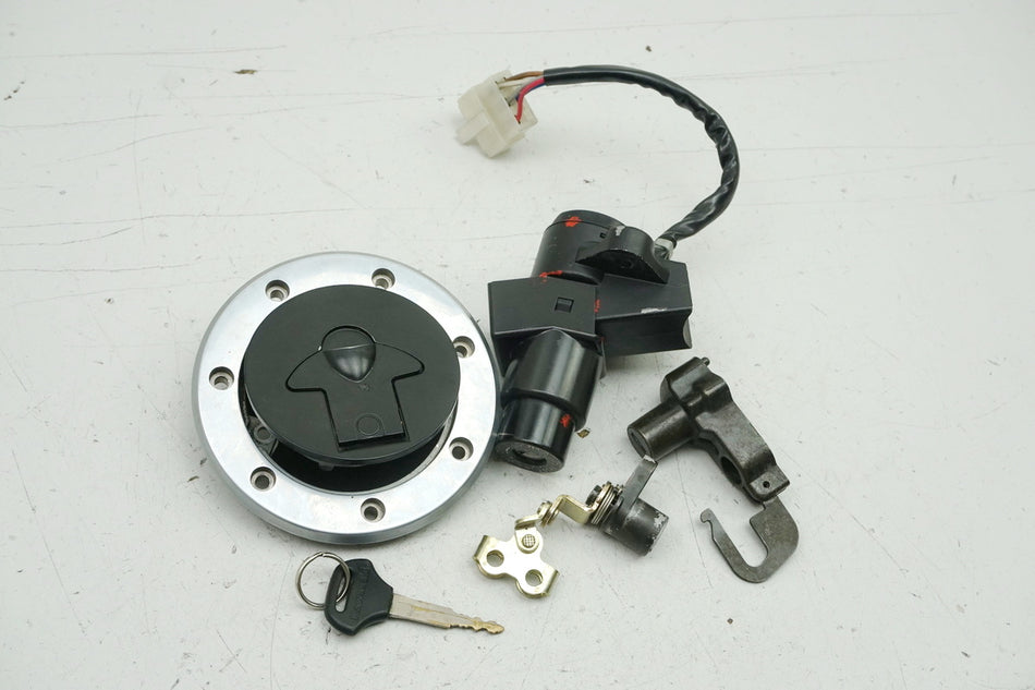KAWASAKI ZR7 ZR750F Kit de cerraduras, cerradura de encendido, tapa de combustible