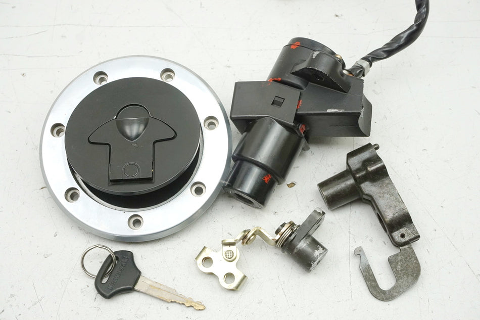 KAWASAKI ZR7 ZR750F Kit de cerraduras, cerradura de encendido, tapa de combustible